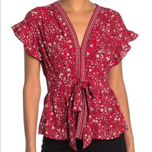 Max Studio Floral Top